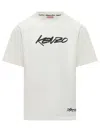 Kenzo X Futura 2000 Ivory T-shirt In Neutral