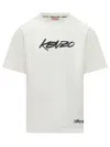 Kenzo X Futura 2000 Ivory T-shirt In Neutral