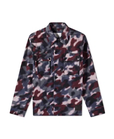 Kenzo Cloud Camo Printed Jacket In Multicolor