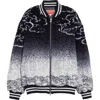 Kenzo Cloud Tiger Bomber Jacket In Black/white
