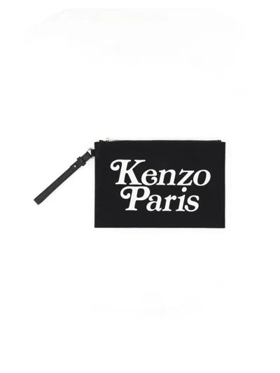 Kenzo Clutch Large In Black