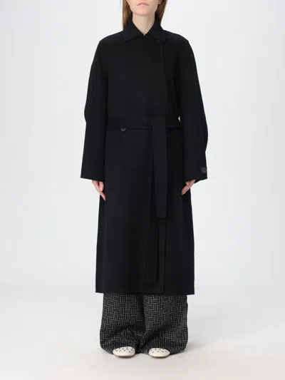 Kenzo Coat  Woman Color Black In Schwarz