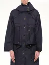 Kenzo Coat In Blue