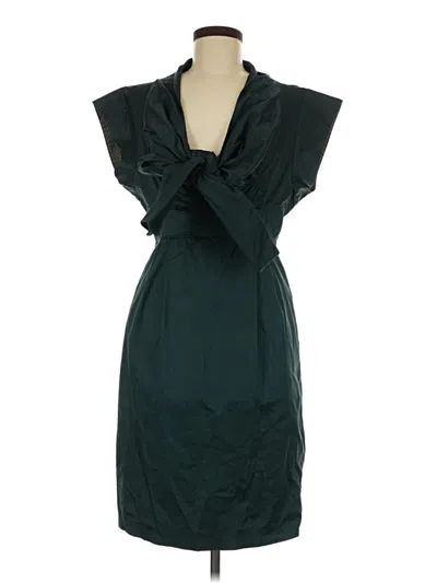 Pre-owned Kenzo Cocktail Dress In Teal