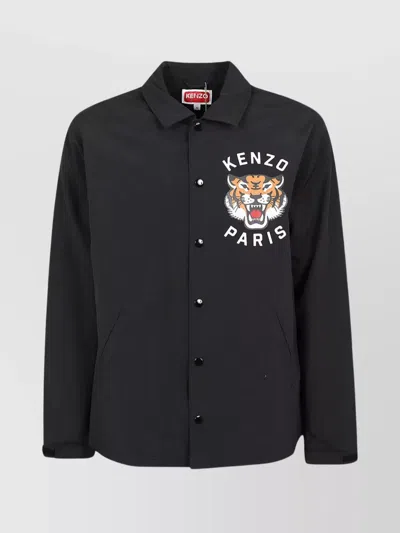 KENZO COLLAR POINT LONG SLEEVE JACKET