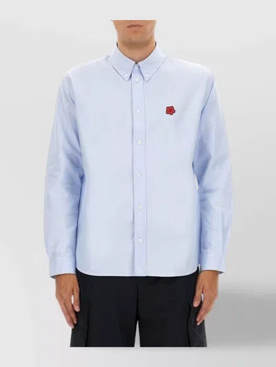 KENZO COLLARED SHIRT WITH LONG SLEEVES AND BUTTONED CUFFS
