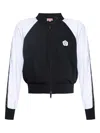 Kenzo Colour-block Panelled Jacket In Black
