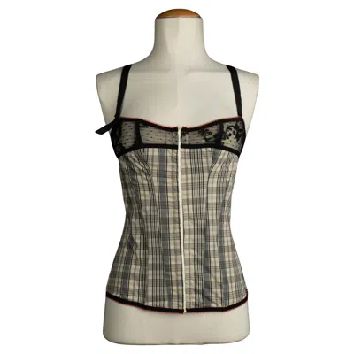 Pre-owned Kenzo Corset 2000s In Gray