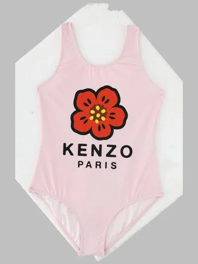 Kenzo Costume Intero In Pink