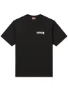 Kenzo Boke Flower 2.0 Classic Cotton Logo Graphic T-shirt In Nero
