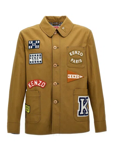 KENZO COTTON CANVAS JACKET