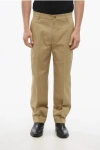 Kenzo Cotton Chinos Pants With Belt Loops