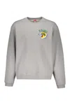 Kenzo Cotton Crew-neck Sweatshirt In Grey