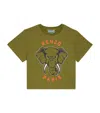 Kenzo Elephant-graphic T-shirt In Green