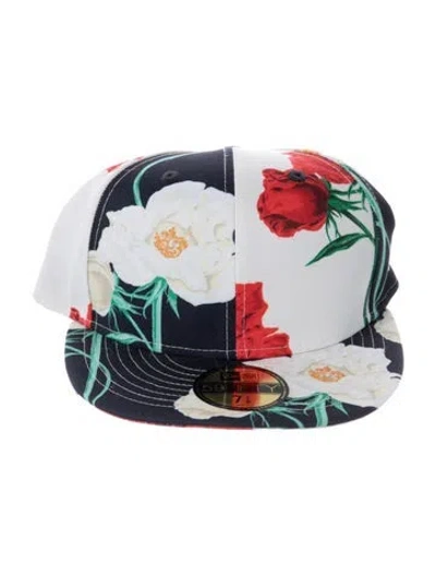 Pre-owned Kenzo Cotton Embroidered Trucker Hat In Red