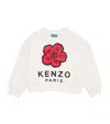 Kenzo Printed Cotton Jersey Sweatshirt In White