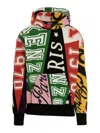 Kenzo Men's Flag Sweatshirt | Size Medium | Fd55sw492 In Multicolour