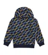 Kenzo Cotton Logo Hoodie (2-14 Years) In Navy