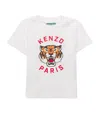 Kenzo Cotton Logo T-shirt In White