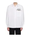 Kenzo Cotton Poplin Shirt In White