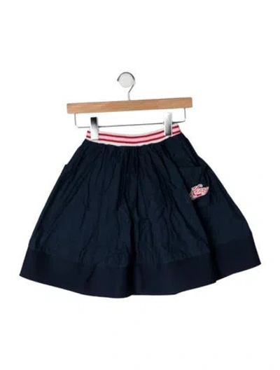 Pre-owned Kenzo Babies' Cotton Skirt In Blue