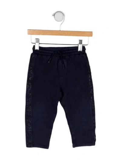 Pre-owned Kenzo Babies' Cotton Sweatpants In Blue
