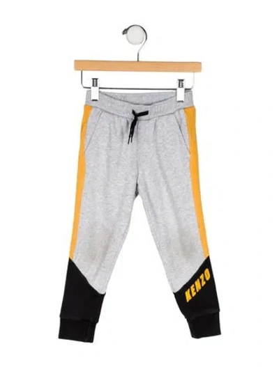 Pre-owned Kenzo Babies' Cotton Sweatpants In Gray