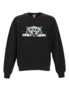 Kenzo Sweatshirt With A Distinctive Tiger Head In Black