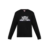 Kenzo Sweatshirt With A Distinctive Tiger Head In Black