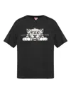 Kenzo Gots Happy Tiger T-shirt In Black