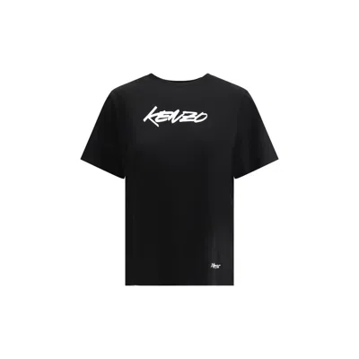 Kenzo Cotton T-shirt In Black