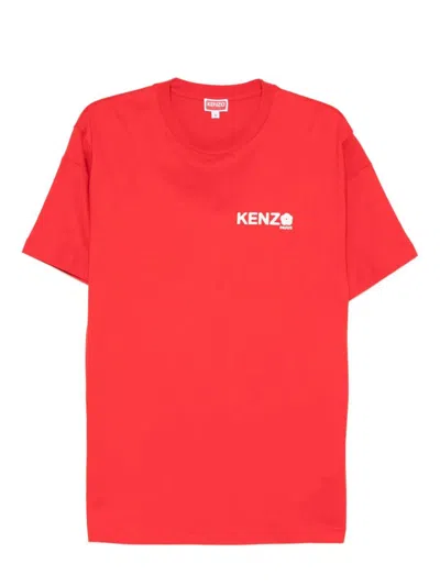 KENZO KENZO COTTON T-SHIRT WITH LOGO