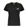Kenzo Happy Tiger Print T-shirt In Black