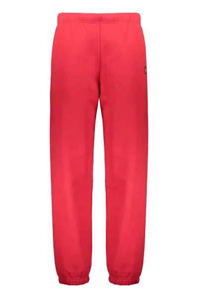 Kenzo Logo-print Track Pants In Red