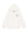 Kenzo Logo-embroidery Zipped Hoodie In White