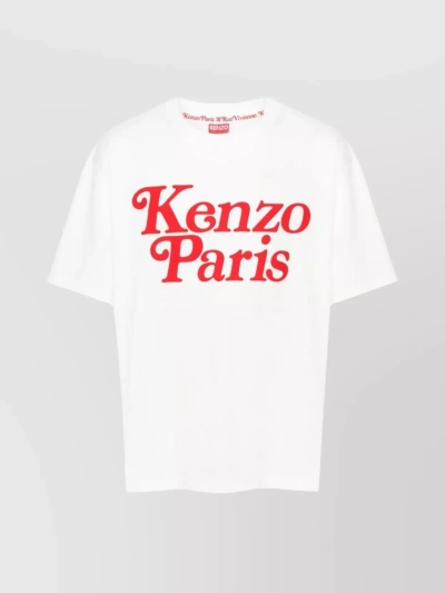 Kenzo By Verdy棉质平纹针织t恤 In White