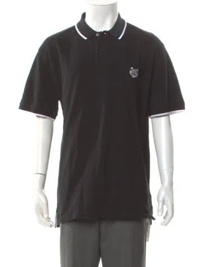 Pre-owned Kenzo Crew Neck Short Sleeve Polo Shirt In Gray