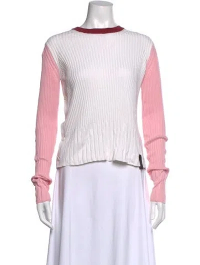 Pre-owned Kenzo Crew Neck Sweater In Neutral