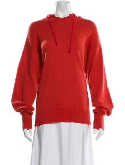 Pre-owned Kenzo Crew Neck Sweater In Orange