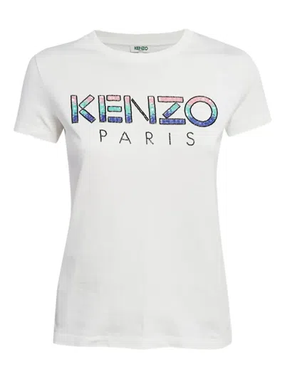 Pre-owned Kenzo Crew Neck T-shirt