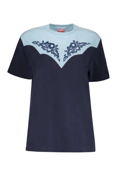 Kenzo Crew-neck T-shirt In Multi