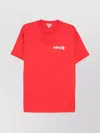 Kenzo Crew Neck T-shirt Short Sleeves In Red