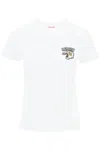 KENZO CREW-NECK T-SHIRT WITH EMBROIDERY