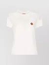 Kenzo Crew Neck Top With Boke Flower Motif