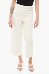 KENZO CROPPED FIT SUMIRE DENIMS WITH BELT LOOPS 25CM