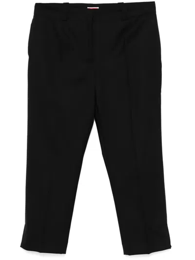 Kenzo Klassische Cropped-hose In Schwarz