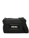 Kenzo Logo-embossed Messenger Bag