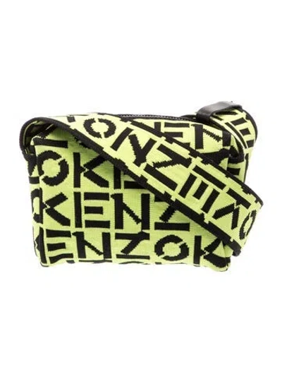 Pre-owned Kenzo Crossbody Bag In Green