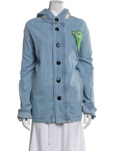 Pre-owned Kenzo Denim Jacket In Blue