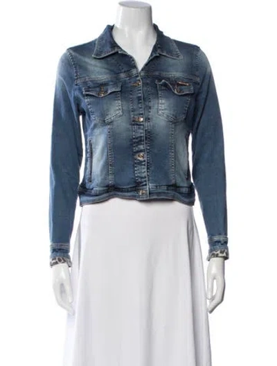 Pre-owned Kenzo Denim Jacket In Blue